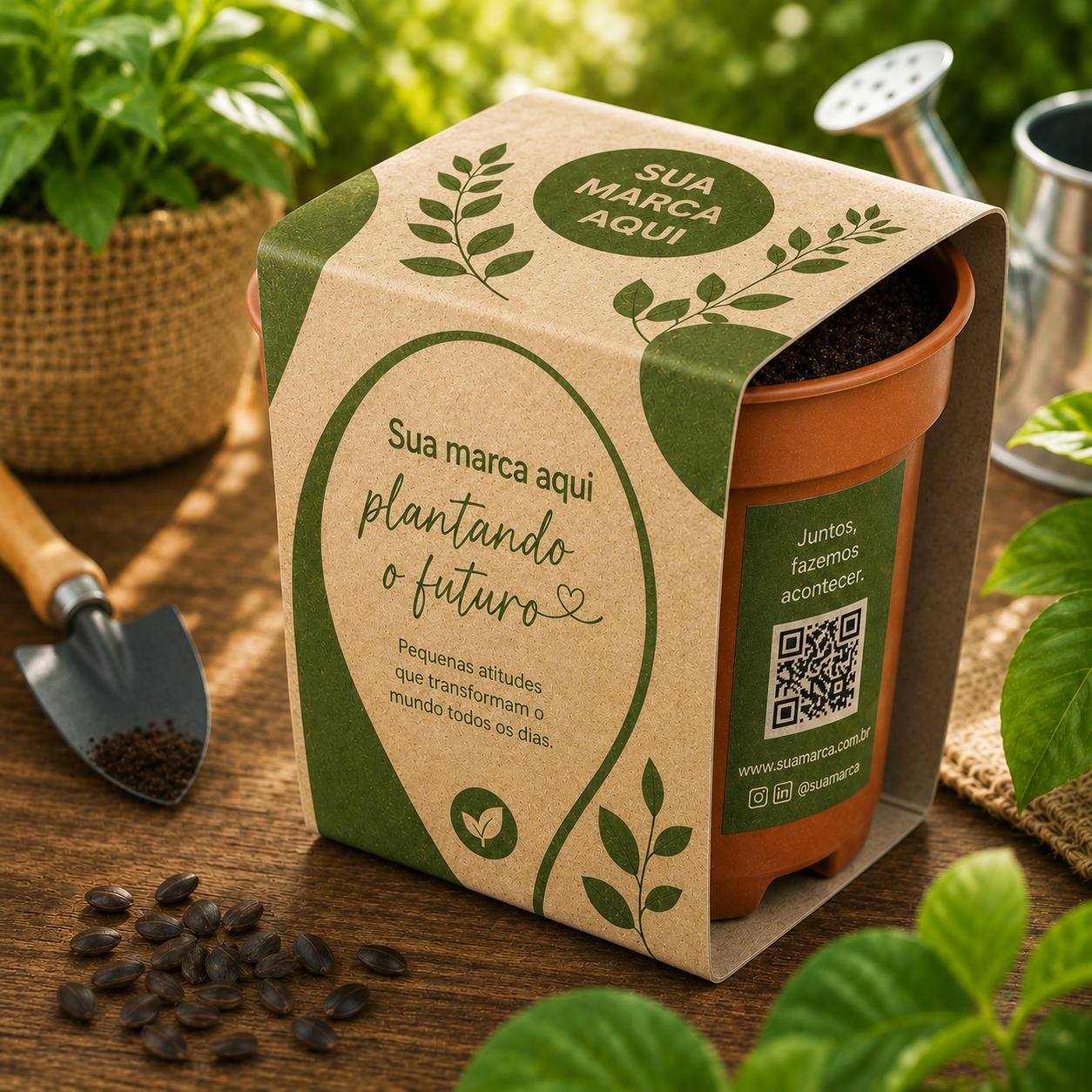 Kit Plantio Brinde Ecológico