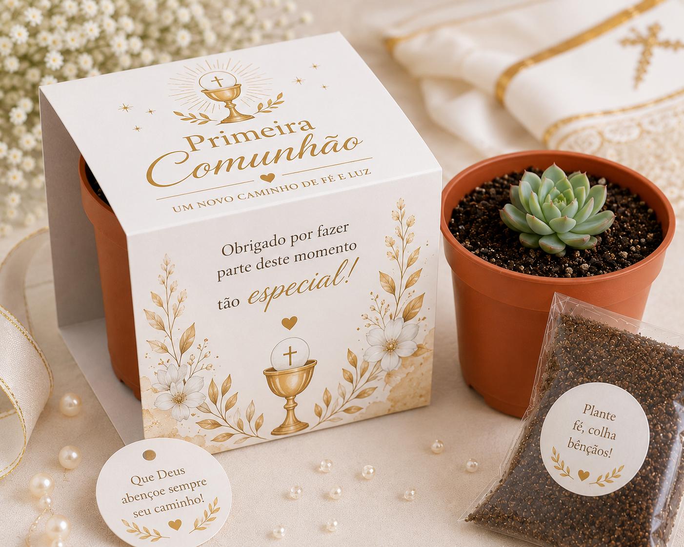 Suculenta Personalizada Brinde